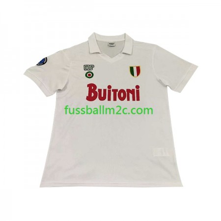 Fußballtrikots SSC Neapel 1987 Retro Auswärts Trikotsatz 1988